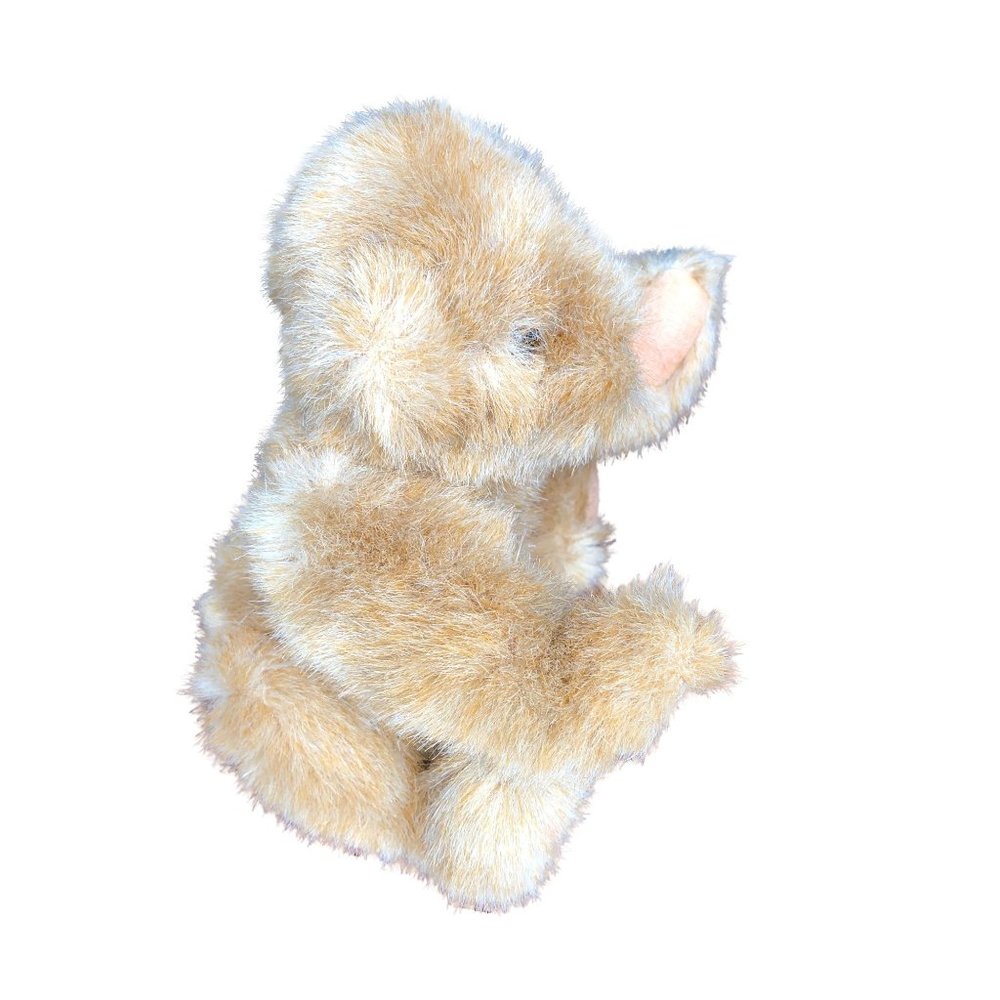 Unbranded Tan Teddy Bear Jointed Pot Belly No Tush Tag 7" Sitting - Picture 2 of 7